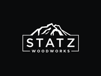 Statz Woodworks logo design by andawiya