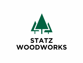 Statz Woodworks logo design by mukleyRx