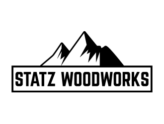 Statz Woodworks logo design by drifelm