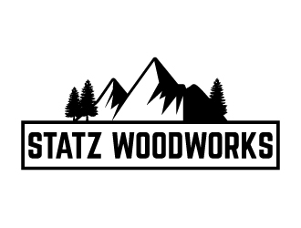 Statz Woodworks logo design by drifelm