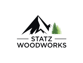 Statz Woodworks logo design by RatuCempaka