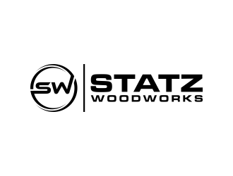 Statz Woodworks logo design by GassPoll