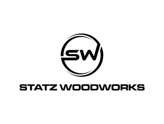 Statz Woodworks logo design by GassPoll