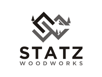 Statz Woodworks logo design by Rizqy