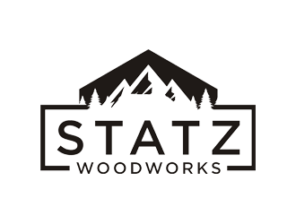Statz Woodworks logo design by Rizqy