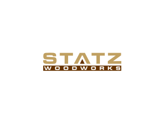 Statz Woodworks logo design by Artomoro