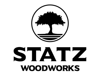 Statz Woodworks logo design by cikiyunn