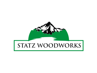 Statz Woodworks logo design by cecentilan