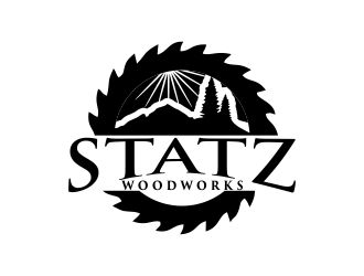 Statz Woodworks logo design by cahyobragas