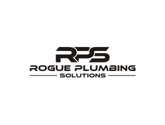 Rogue Plumbing Solutions logo design by bombers