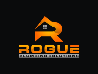 Rogue Plumbing Solutions logo design by Artomoro