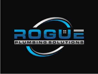 Rogue Plumbing Solutions logo design by Artomoro