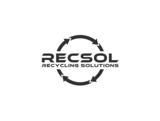RECSOL - Recycling Solutions  logo design by bombers