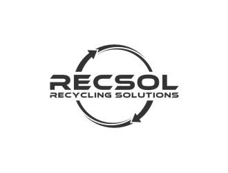 RECSOL - Recycling Solutions  logo design by bombers