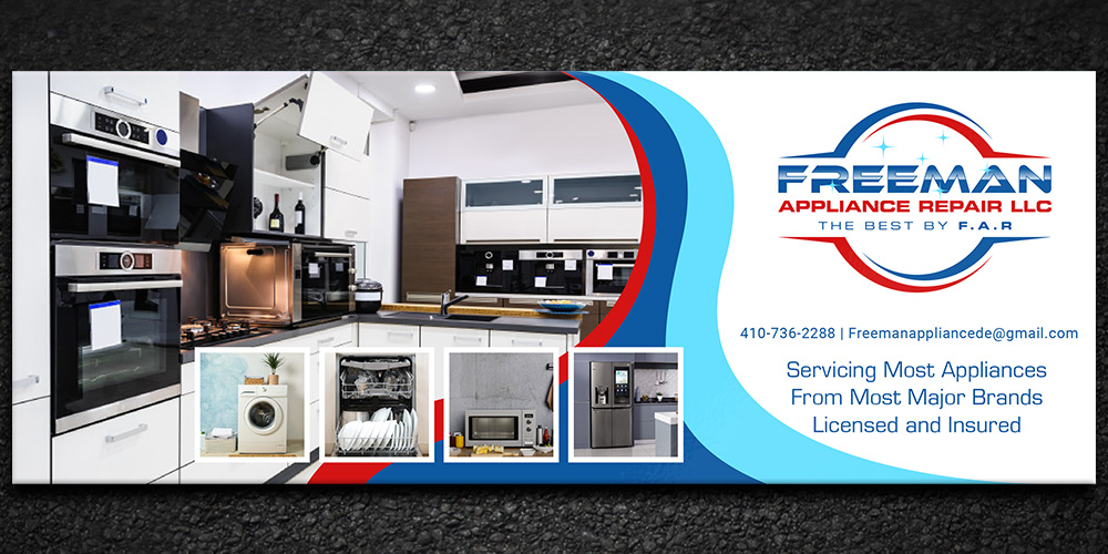 Freeman Appliance Repair LLC logo design by Gelotine