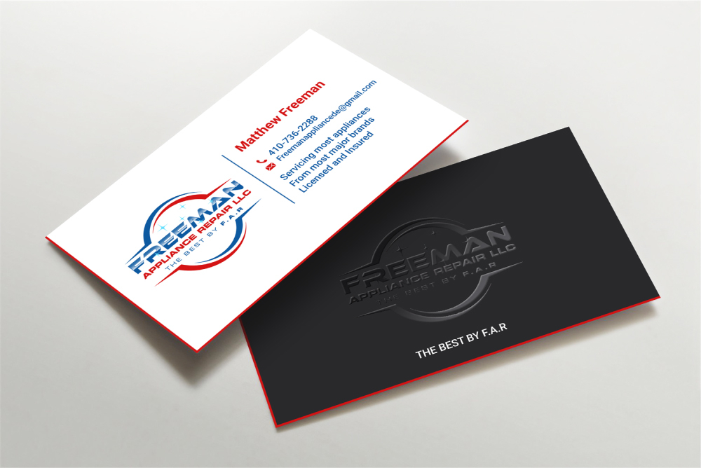 Freeman Appliance Repair LLC logo design by Boomstudioz