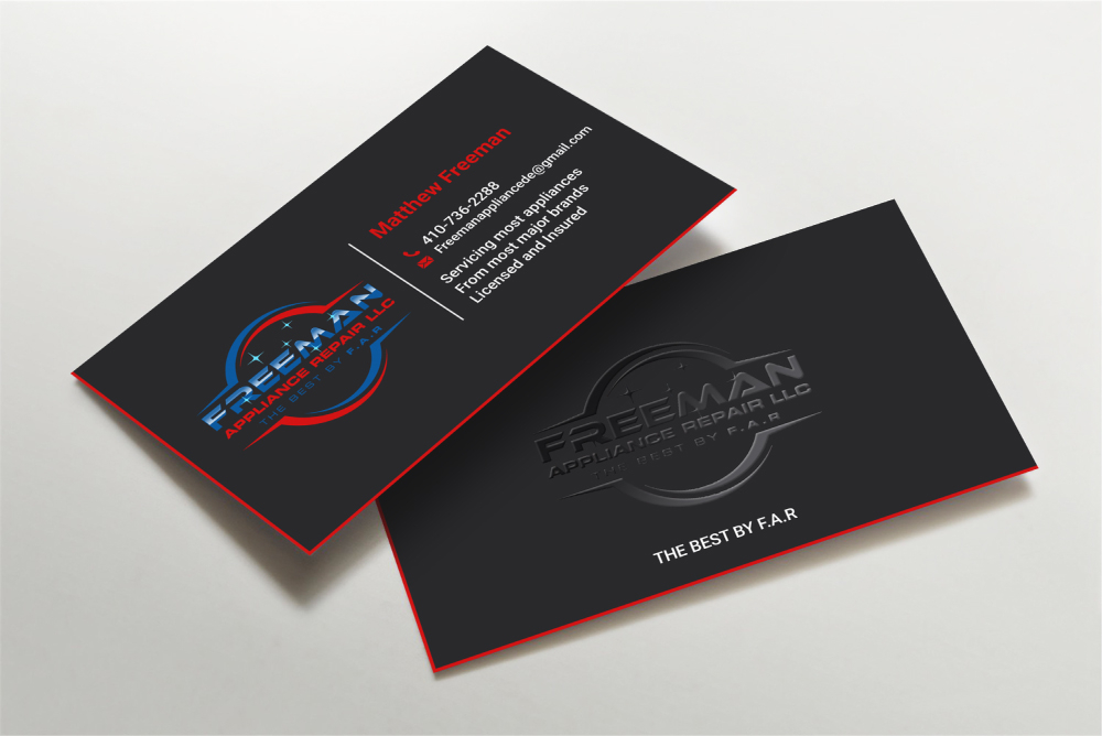 Freeman Appliance Repair LLC logo design by Boomstudioz
