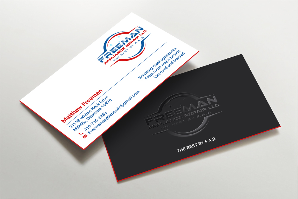 Freeman Appliance Repair LLC logo design by Boomstudioz