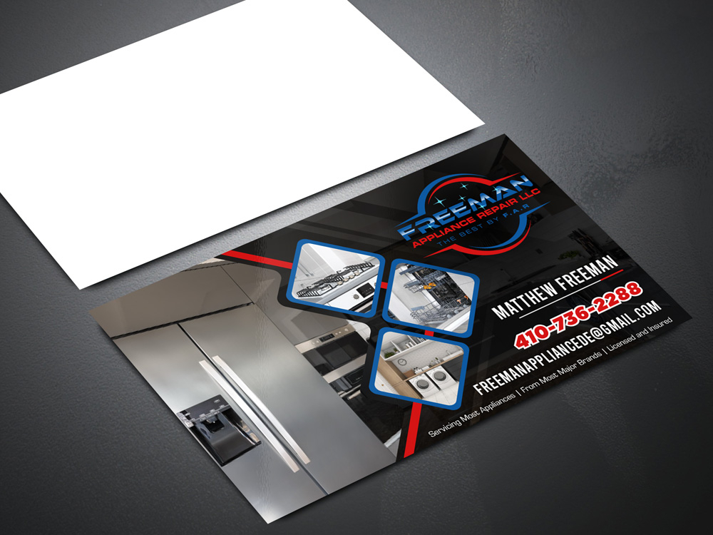 Freeman Appliance Repair LLC logo design by Gelotine