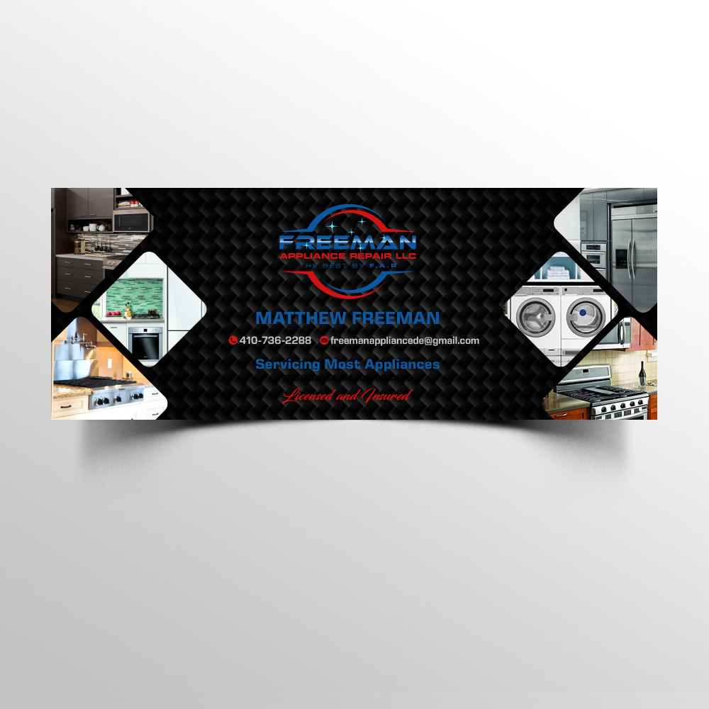 Freeman Appliance Repair LLC logo design by KHAI