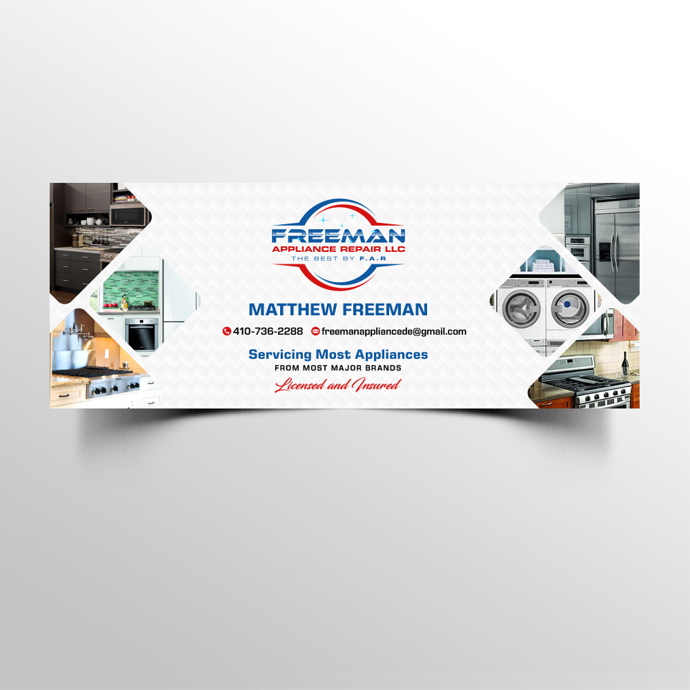 Freeman Appliance Repair LLC logo design by KHAI