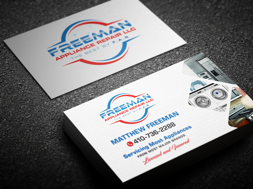 Freeman Appliance Repair LLC logo design by KHAI