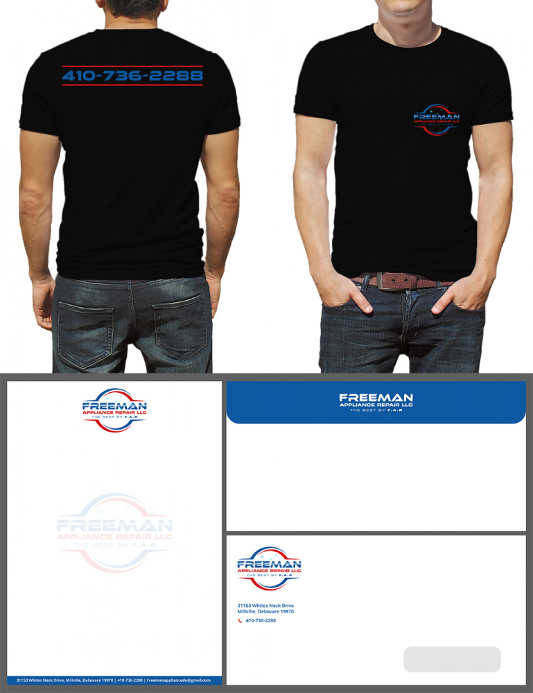 Freeman Appliance Repair LLC logo design by Gelotine