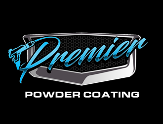 Premier Powder Coating logo design by kunejo