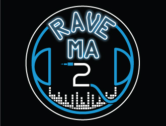 Rave Ma2 or Rave Mama logo design by Suvendu