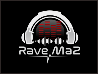 Rave Ma2 or Rave Mama logo design by Greenlight