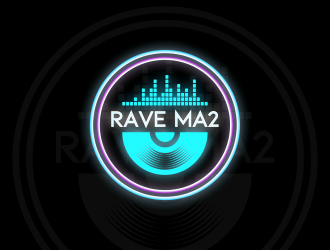 Rave Ma2 or Rave Mama logo design by ngattboy