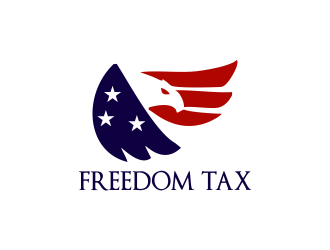 Freedom Tax  logo design by JessicaLopes