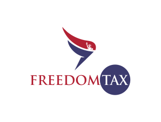 Freedom Tax  logo design by HENDY