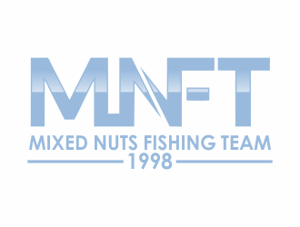Mixed nuts fishing team logo design by giphone