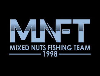 Mixed nuts fishing team logo design by giphone