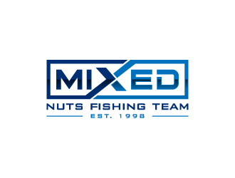 Mixed nuts fishing team logo design by pencilhand