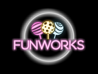 Funworks logo design by M J