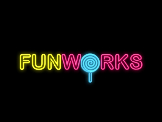Funworks logo design by rizuki