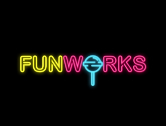 Funworks logo design by rizuki