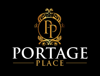 Portage Place logo design by ElonStark
