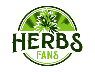 Herbs Fans logo design by LogOExperT