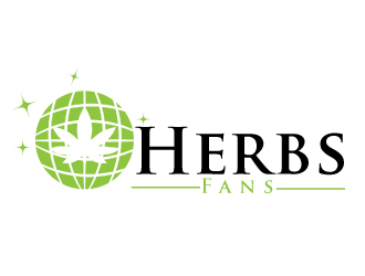 Herbs Fans logo design by ElonStark