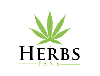 Herbs Fans logo design by ElonStark