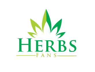 Herbs Fans logo design by ElonStark