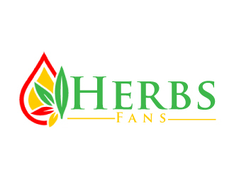 Herbs Fans logo design by ElonStark