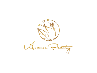 Vibrance Beauty  logo design by N3V4
