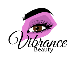 Vibrance Beauty  logo design by ElonStark