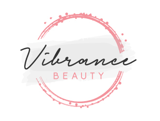 Vibrance Beauty  logo design by akilis13