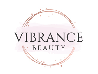 Vibrance Beauty  logo design by akilis13