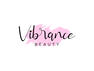 Vibrance Beauty  logo design by haidar